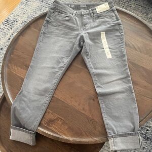 A.N.A  Light Gray/faded Mid Rise Skinny Jeans, women’s size 10